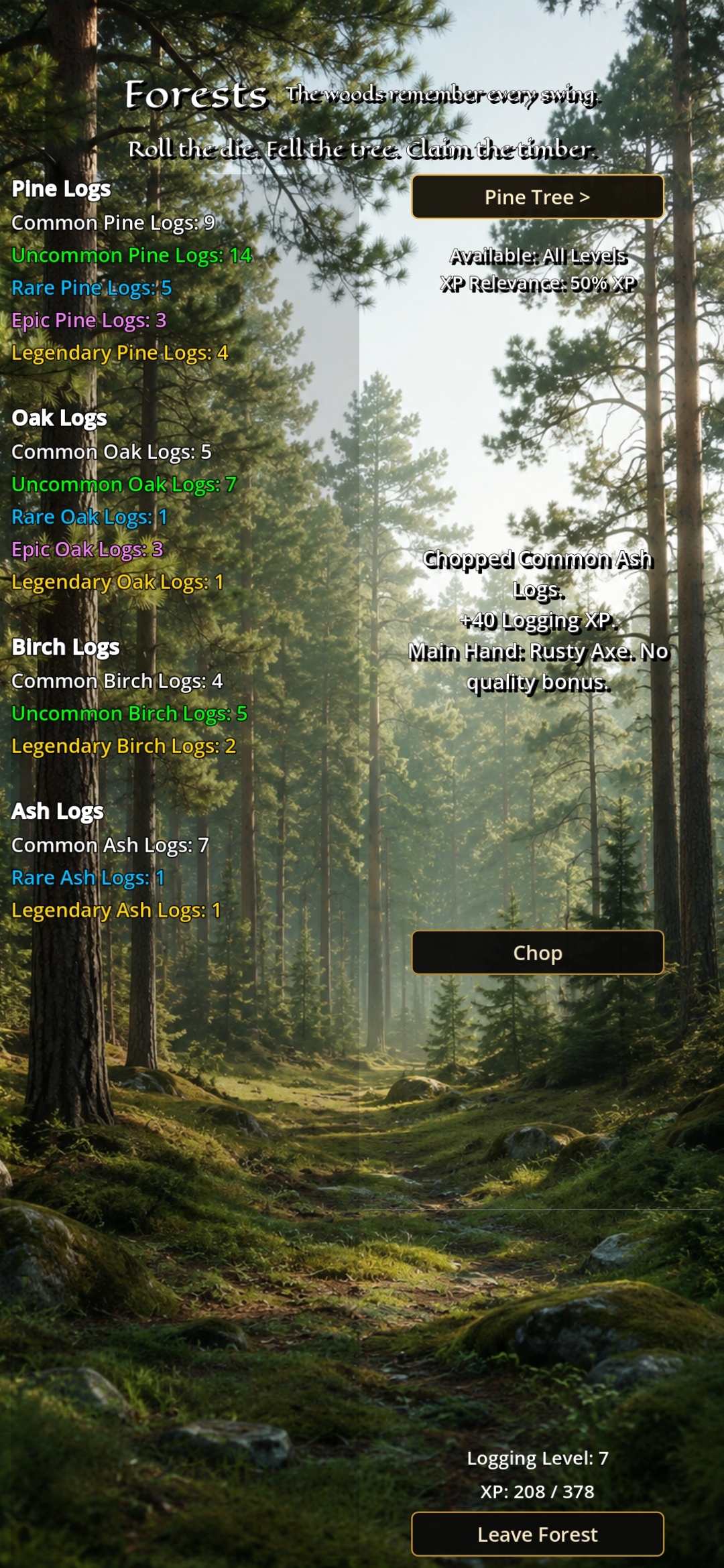 Forests screenshot