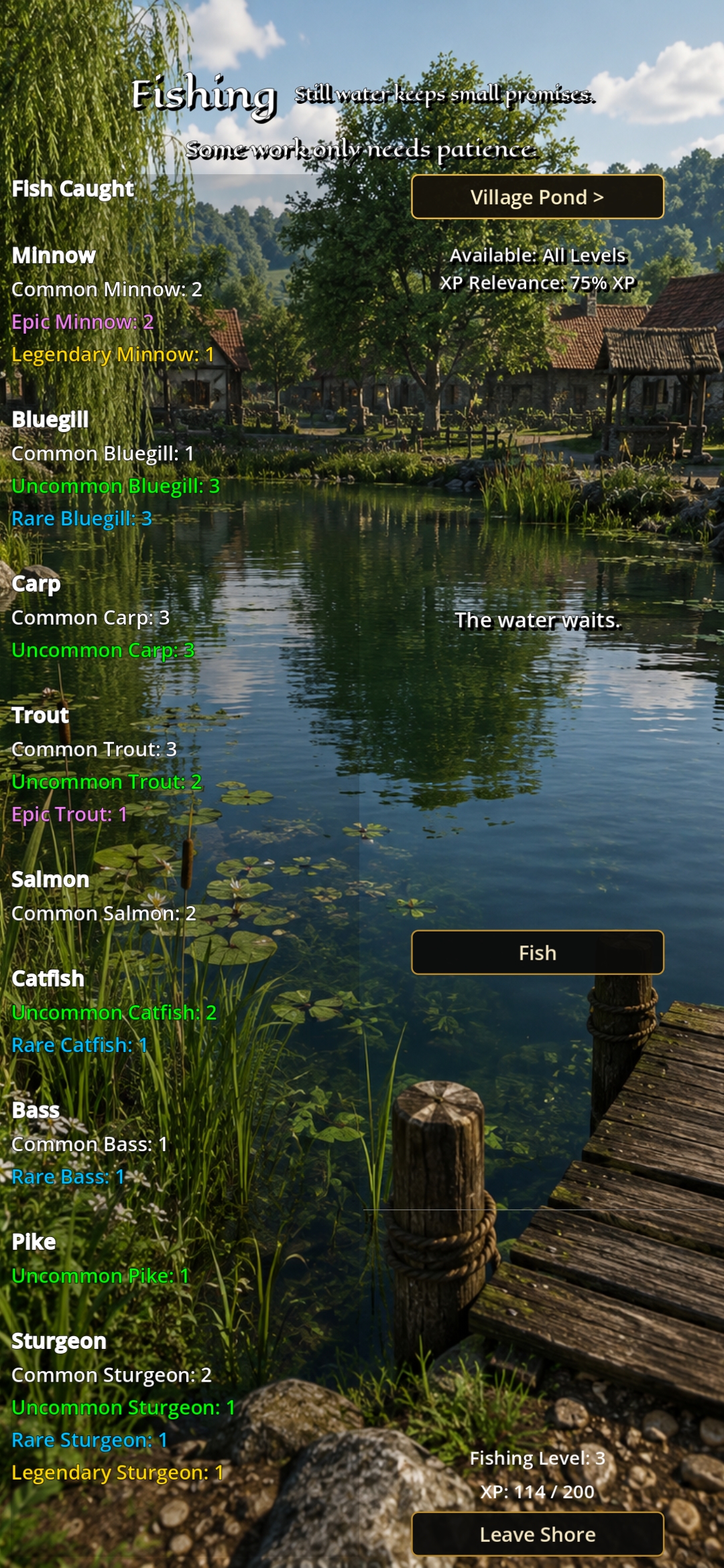 Fishing screenshot