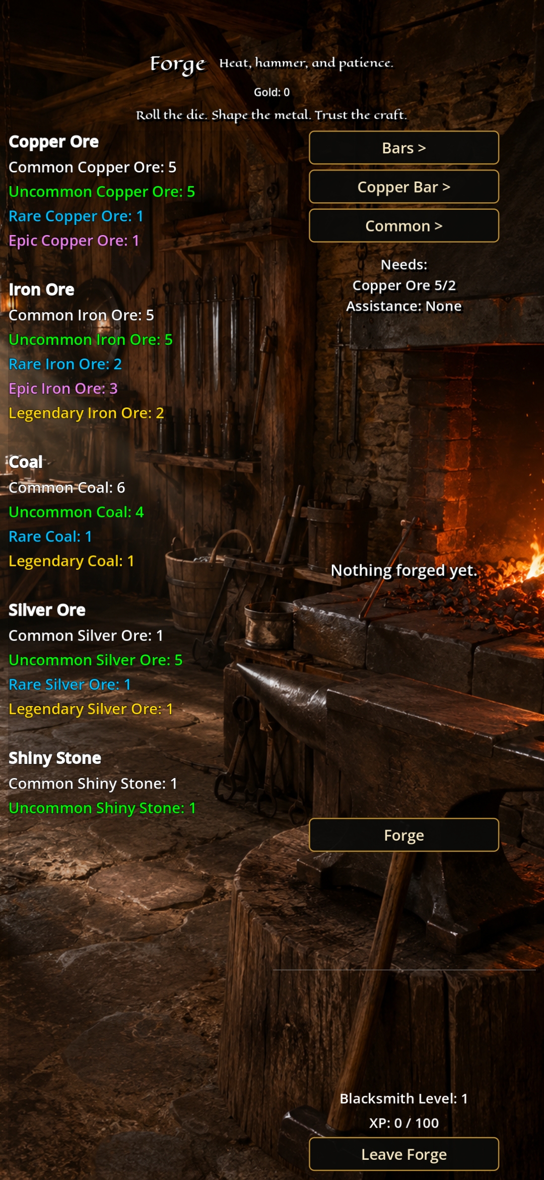 Forge screenshot